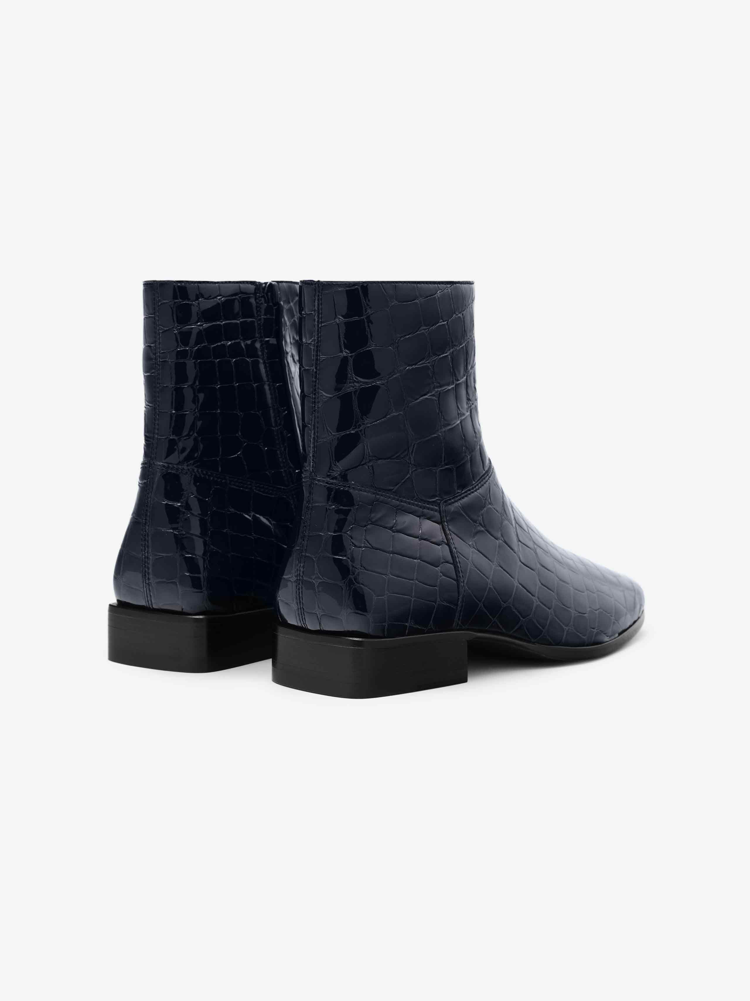 Croc Printed Ankle Boot - Image 3
