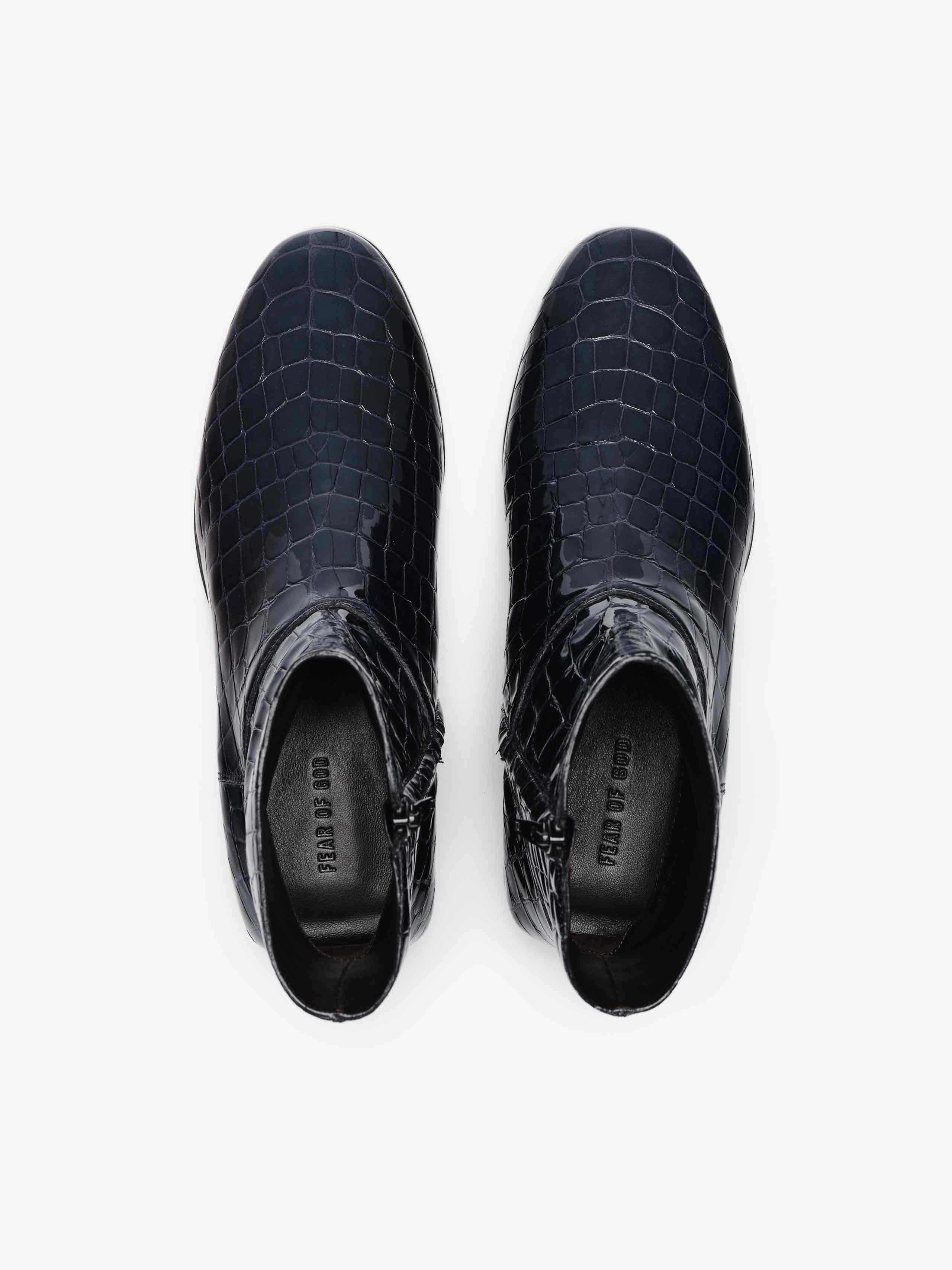 Croc Printed Ankle Boot - Image 4