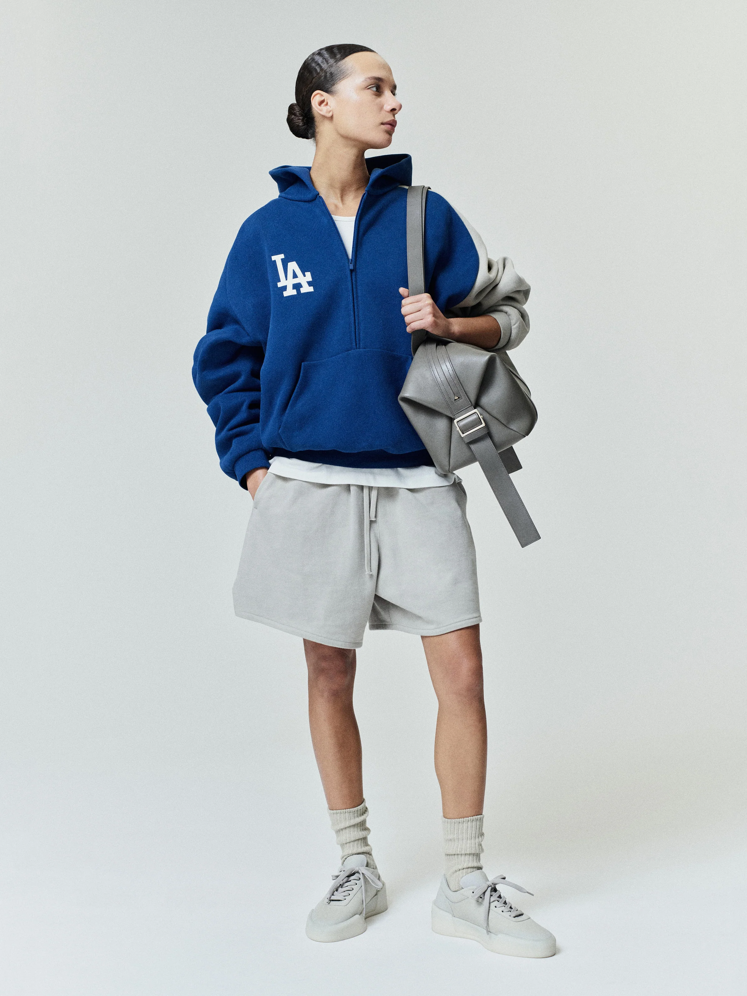 Dodgers Raglan Half Zip Sport Hoodie - Image 8