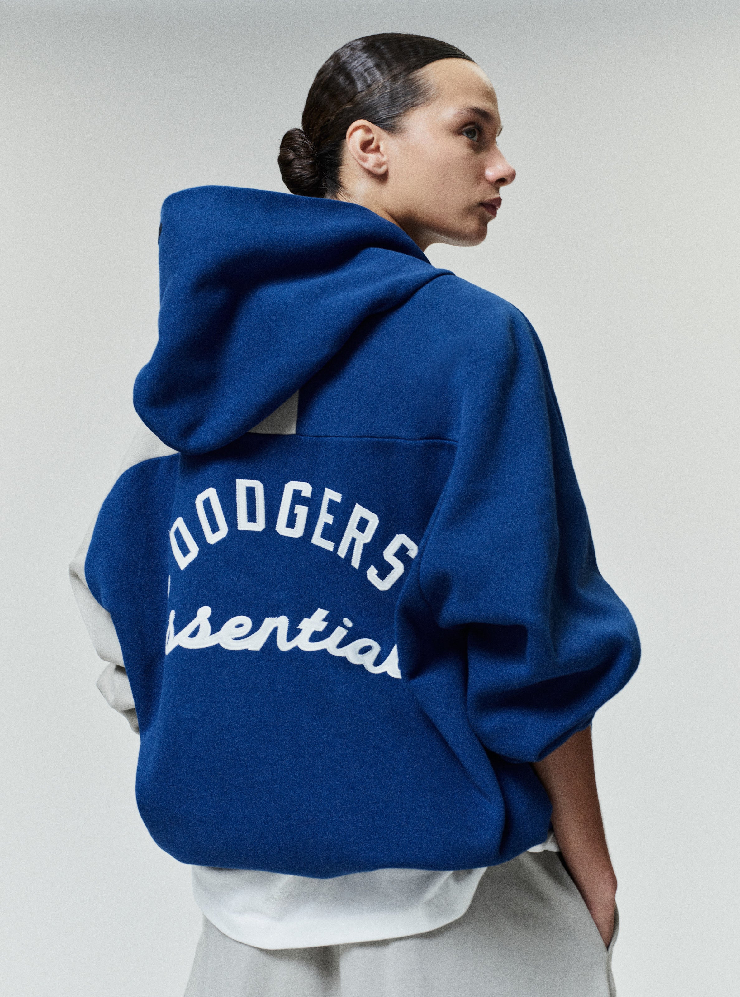 Dodgers Raglan Half Zip Sport Hoodie - Image 9