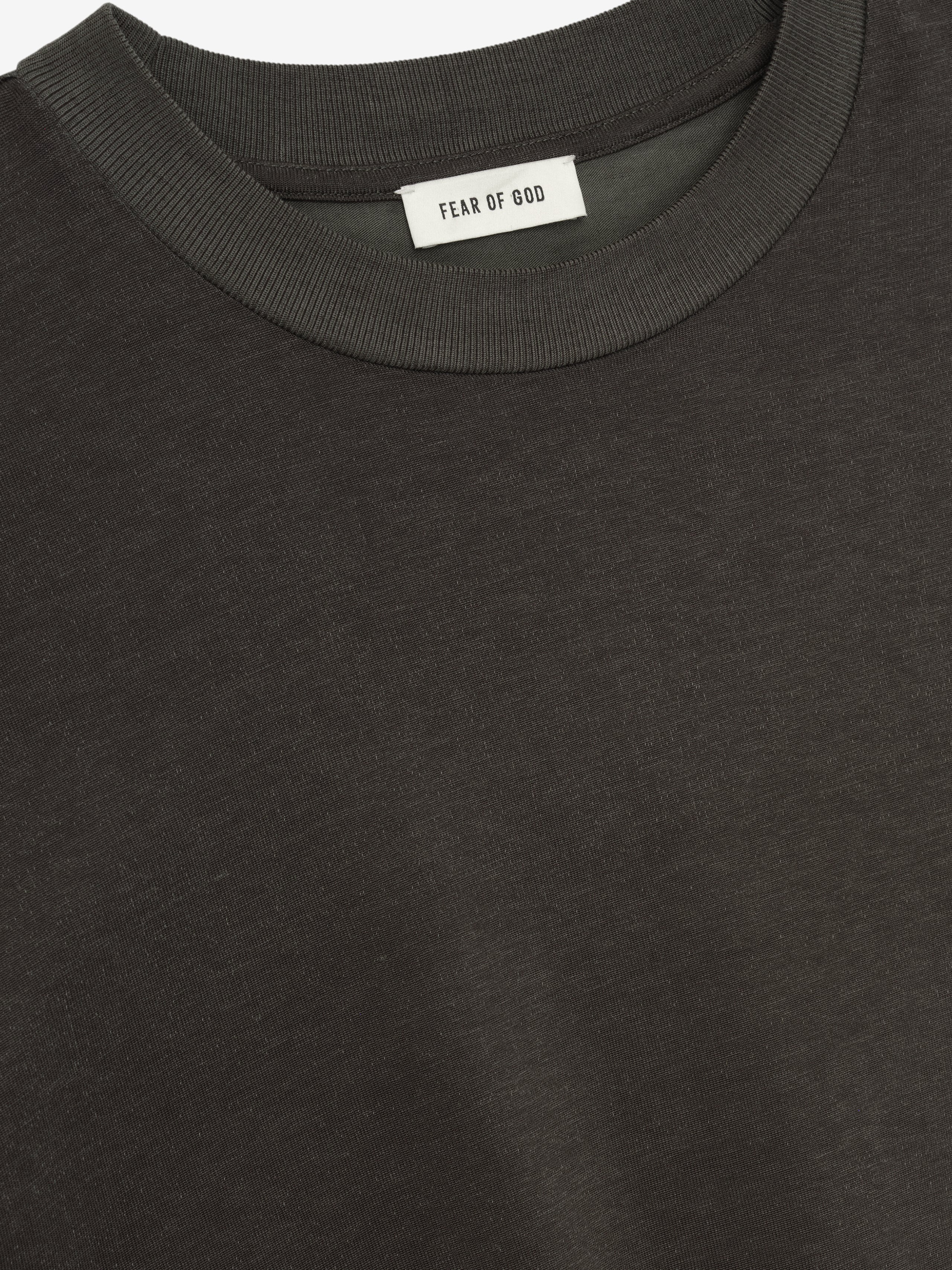 Cotton Viscose Relaxed Tee - Image 3
