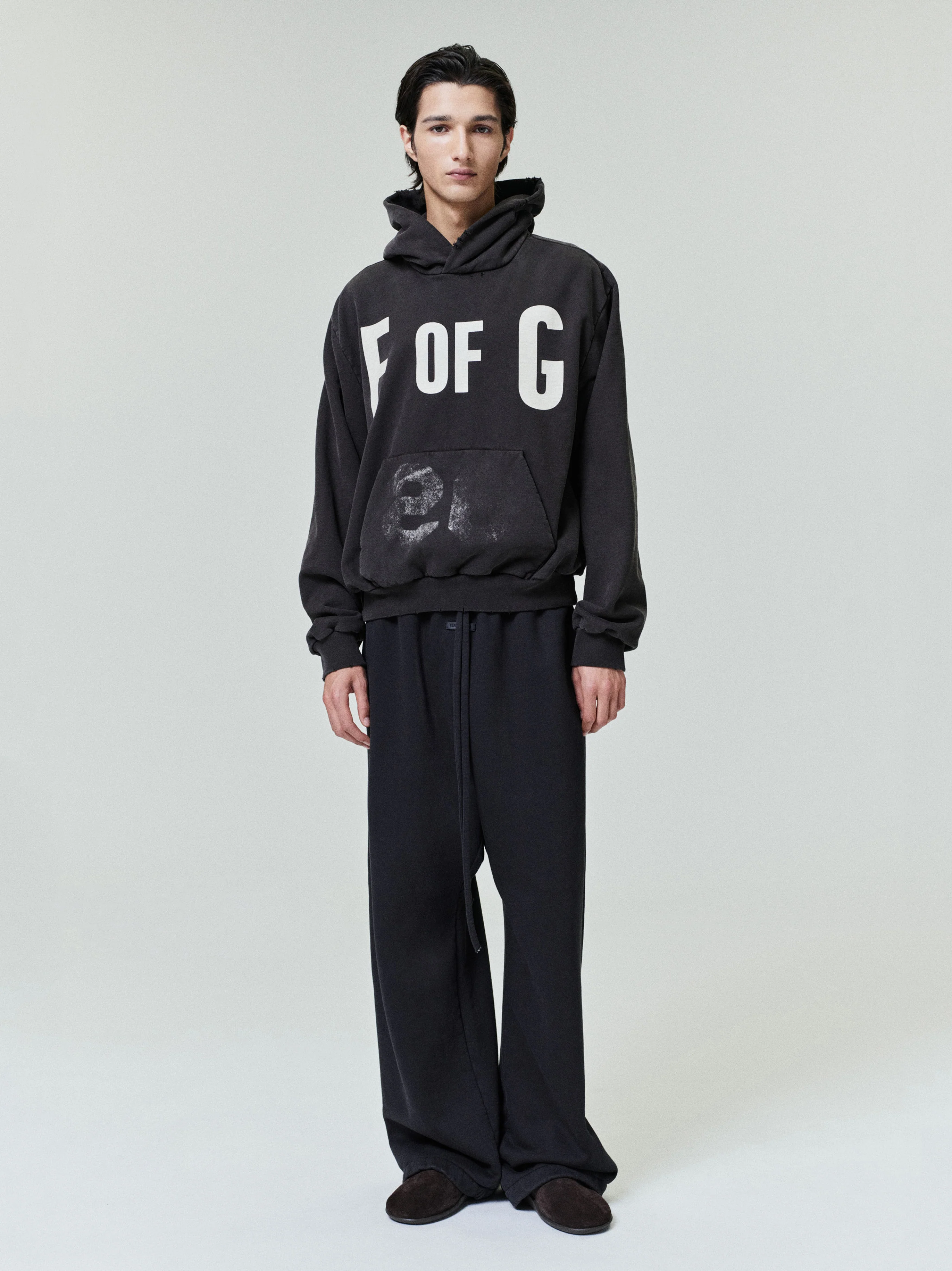 Sunfaded Wide Leg Sweatpant