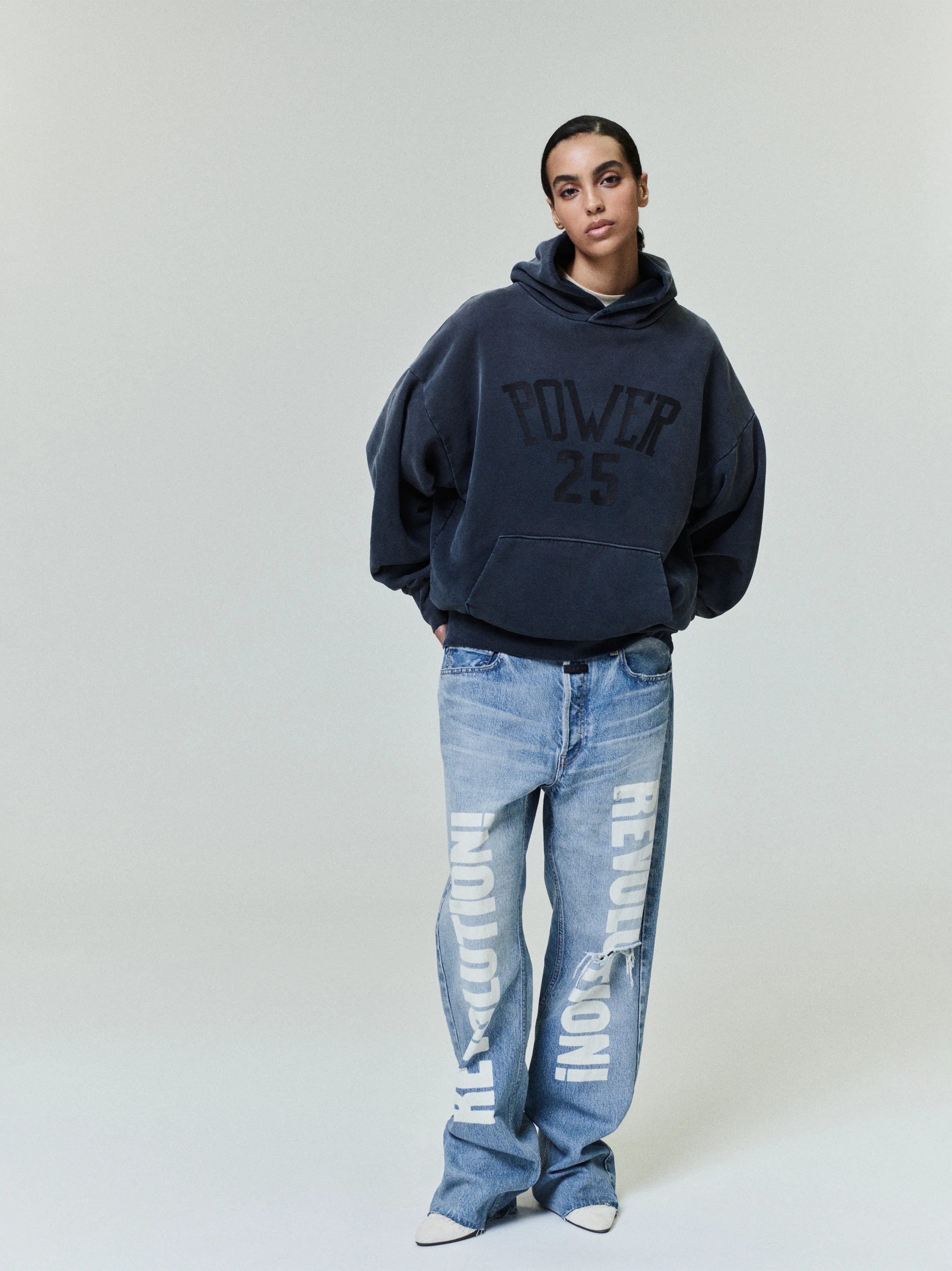 Vintage Power 25 Hoodie - Image 4